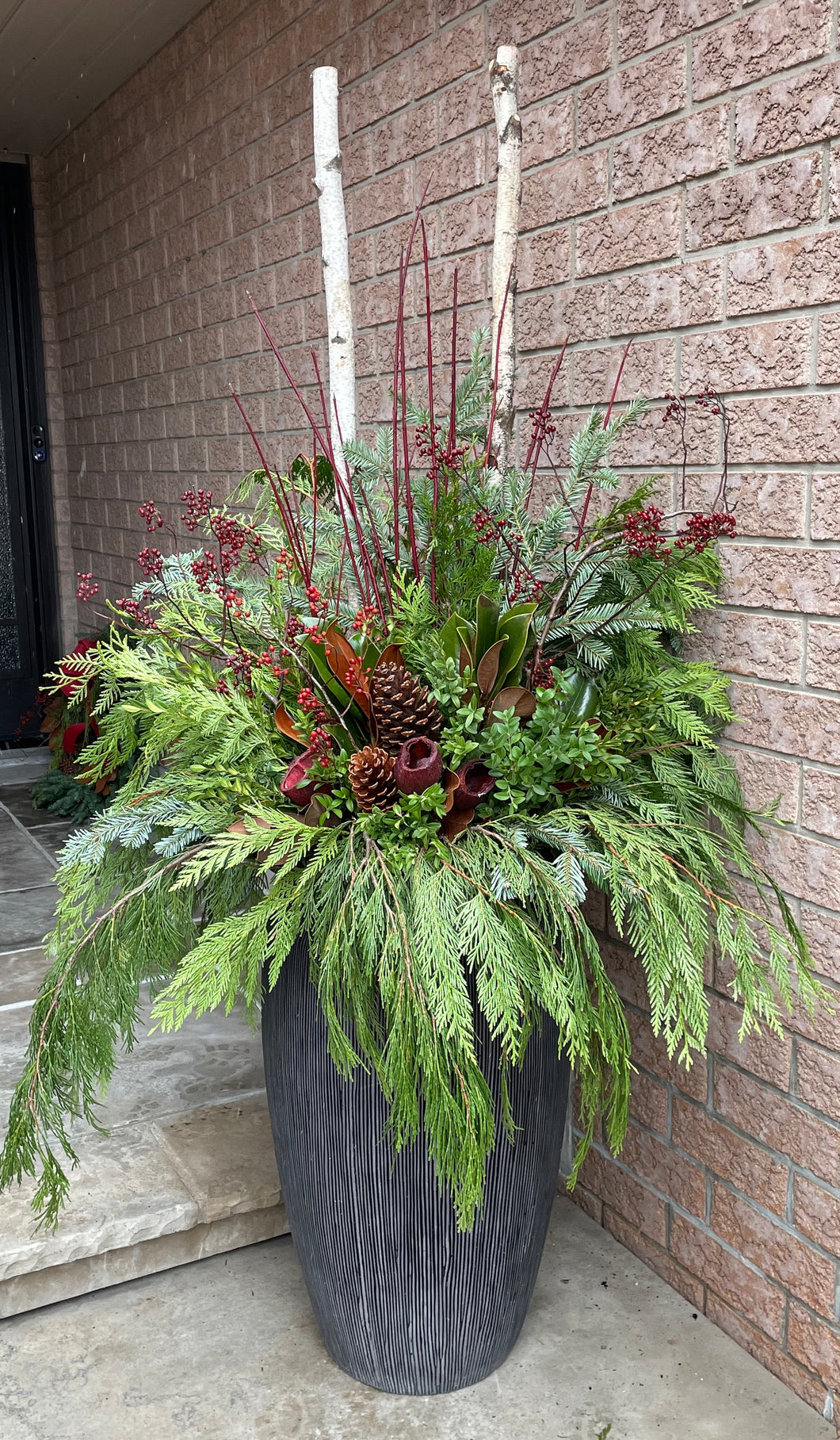 Birch, Dogwood, Berries and Decor